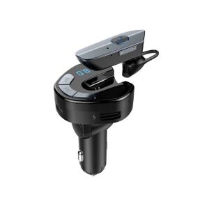 Depot BT/FM V8 Bluetooth autós adó levehető fejhallgatóval - Bluetooth adapter