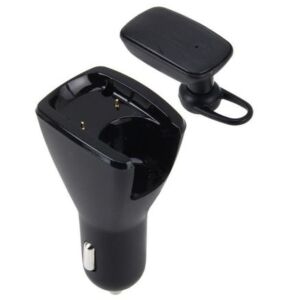 OEM G14 fekete autós töltő Bluetooth headsettel - Bluetooth adapter