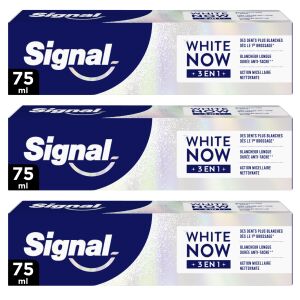 Signal White Now 3in1 Original Toothpaste, 3 pack - Toothpaste
