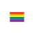 Rainbow flag | grafikas férfi pamutpóló 135655489
