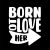 Born to love her/ him | grafikás páros pamutpóló 135655524