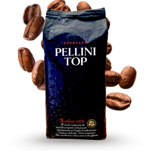 Pellini Top szemes kávé 1kg-os csomag lebegő kávészemekkel - Pellini