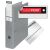 Esselte Economy A4 Grey Lever Arch File with EasyPrint Label