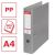 Esselte Economy A4 Grey Lever Arch File with PP Cover and A4 Size Indication