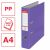 Esselte Economy A4 Purple Ring Binder with PP Cover and 500 Sheet Capacity
