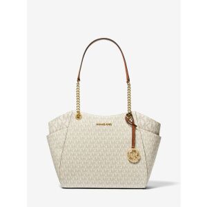 MICHAEL KORS Jet Set Signature Krém Színű Női Táska - Divat & Öltözködés