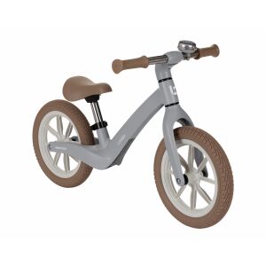Kikkaboo Lanser balance bike, grey, angled view - Kikkaboo