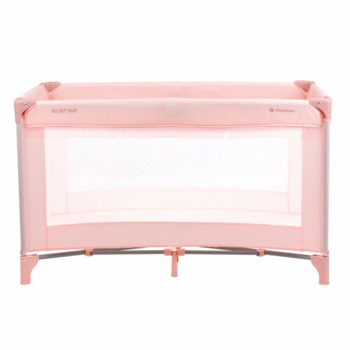 Kikkaboo So Gifted ružičasti putni krevetić, prijenosni krevetić na 2 razine