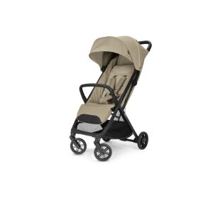 Inglesina Quid3 babakocsi bézs színben, szögletes nézet - Baba & Tipegő