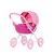 Chipolino Daisy játék babakocsi - Grey/Pink linen 135681030
