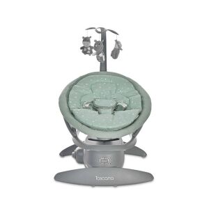 Lorelli Toscana Frosty Green Stars elektromos babahinta 9 kg-ig - Lorelli Baba pihenőszék, Elektromos babahinta