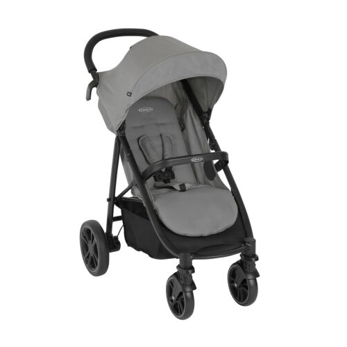 Graco Eezefold babakocsi Steeple Gray színben, elölnézet - Babakocsi