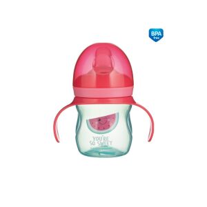Canpol babies Gyakorló itatópohár szilikon szeleppel, 150 ml, SO COOL - rózsaszín 135682605 - Itatópohár, pohár