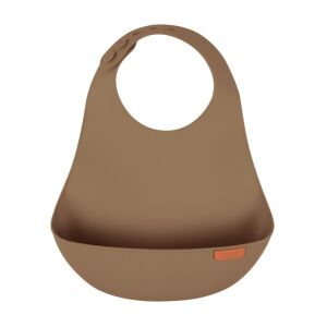 LOVI Szilikon előke zsebbel Granola 135683033 - Előke, büfikendő