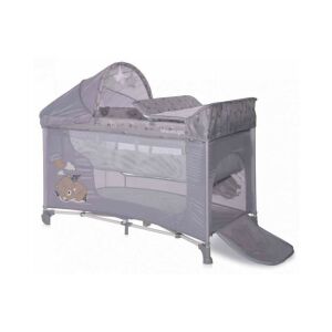 Lorelli Moonlight 2 Plus utazóágy Grey Dream cipzáras nyílással és tartozékokkal - Utazóágy és Kiegészítői