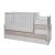 Lorelli Maxi Plus kombi ágy 70x160 - Trio White/Ligh Oak 135683470