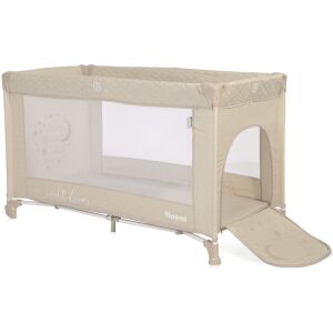 Lorelli Noemi utazóágy cipzáras nyílással, Beige Star design - Utazóágy és Kiegészítői