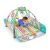 Baby crawling on Bright Starts Totally Tropical 5-in-1 activity gym