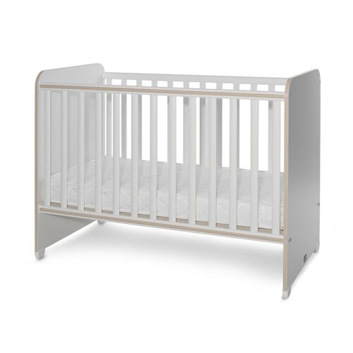 Lorelli Sweet Dream kiságy 60x120 - White Light Light Oak 135684374 - Bútor
