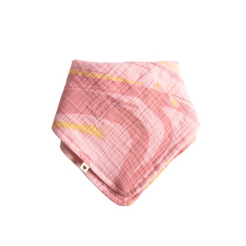 BIBS Tie Dye Naplemente baba nyálkendő, puha és nedvszívó - Baba és gyerek divat
