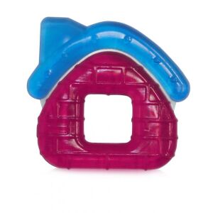 Baby Care Hűthető rágóka házikó - piros 135686595 - Baba fogápolás
