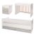 Lorelli Combo kombi ágy 70x170 - White Artwood 135687050