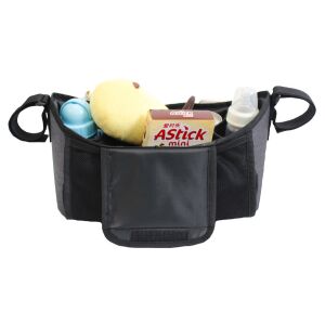 Baby Dan Rendszerező babakocsira, Lux Grey 135687436 - Bevásárlóháló, rendező táska