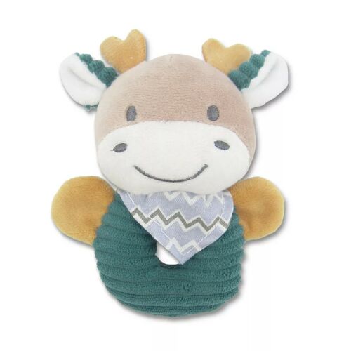 Lorelli Toys Plüss csörgő karika - Kék Szarvas 140538226