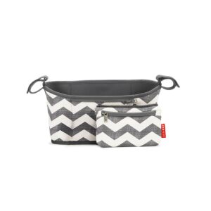 Skip Hop Grab &amp; Go babakocsi táska szürke csíkos 135688526 - Bevásárlóháló, rendező táska