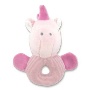 Lorelli Toys Plüss csörgő karika - Pink Unikornis 140538218 - Csörgő