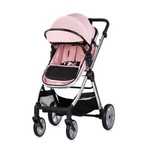 Chipolino Vista Pink Marshmallow babakocsi sportüléssel - Chipolino