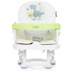 Chipolino Lollipop Ash Grey hordozható ülésmagasító dinoszaurusz mintával - Chipolino