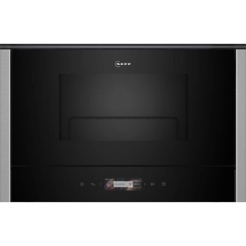 Neff NL4GR31N1 Beépíthető Mikrohullámú Sütő Grill Funkcióval, Rozsdamentes Acél