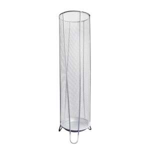 Metal mesh umbrella holder fornax silver