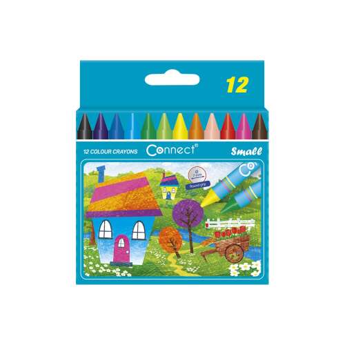 Set de creioane grași, connect, 12 culori