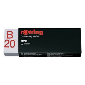 Radír, papírtokkal, ROTRING "Rapid B20", fehér 135695487 - ROtring