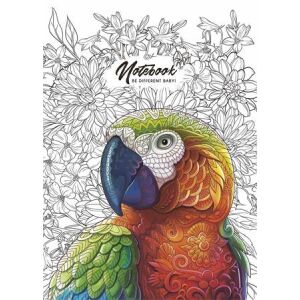 Jegyzettömb, ragasztott, A5, vonalas, 50 lap, SHKOLYARYK "Be different", vegyes minta 135696543 - Jegyzettömb