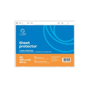 Genotherm lefűzhető, A5, 40 micron narancsos Bluering® 100 db/csomag, 135697044