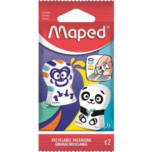 Radír, vegyes minták, MAPED "Ergo Fun Multicolor" 135699673 - Radír