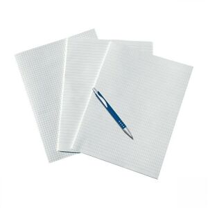 Rovatolt papír A3, 20ív/csomag, A4, méretre hajtva Bluering® kockás 135700362