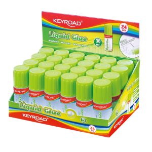 Ragasztó, folyékony 30 ml, Keyroad 135701962 - Irodai kiegészítő