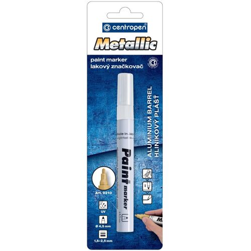 Lakkmarker 1,5-2,5mm, kerek hegy Centropen 9210 fehér 135701979