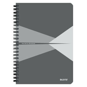 Ko�onotatnik Office Card A5 kr szary 135703240 - Leitz