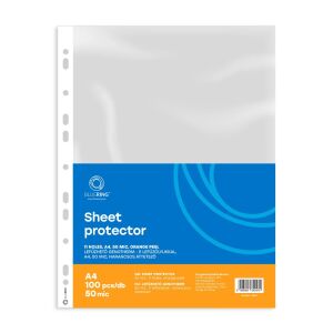 Genotherm lefűzhető, A4, 50 micron narancsos Bluering® 100 db/csomag, 135703490