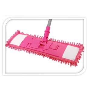 Mop Koopman, microfibra/metal, 44x14 cm, roz 135703593 - Felmosó, Uscătoare de rufe, Cosuri de gunoi, Prosoape de hârtie și Șervețele menajere