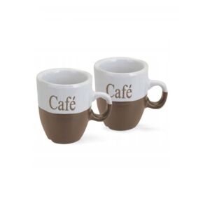 2er-Set Koopman-Becher, Keramik, 7x7,5 cm, 150 ml, beige 135703611 - Tassen