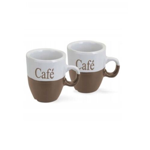 2er-Set Koopman-Becher, Keramik, 7x7,5 cm, 150 ml, beige 135703611