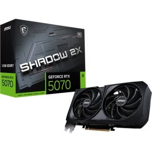 MSI GeForce RTX 5070 Shadow 2X OC 12GB GDDR7 Graphics Card with Box - Graphics Card