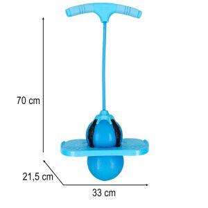 Ugráló pogó egyensúlyozó játék - kék 135710906 - Ugráló labda / figura