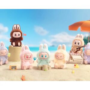 Плюшена играчка Labubu, седяща кукла, произволен цвят, 17 см